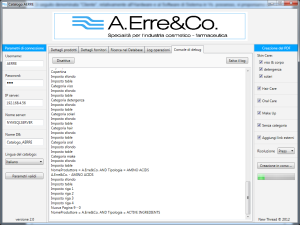 Screenshot software - generazione catalogo